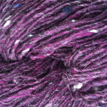 Isager Tweed-Purple