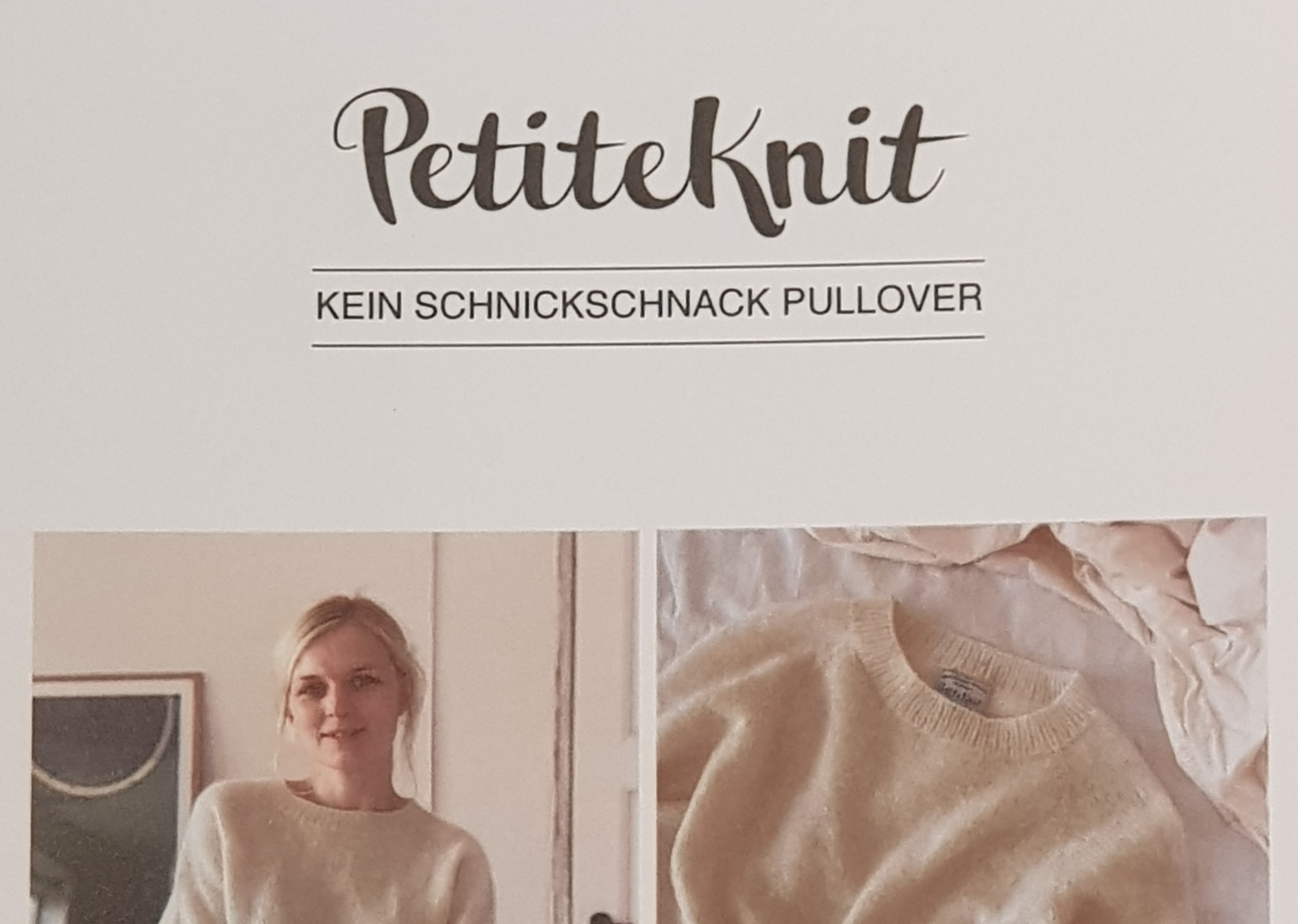 Petite Knit Kein Schnickschnack Pullover